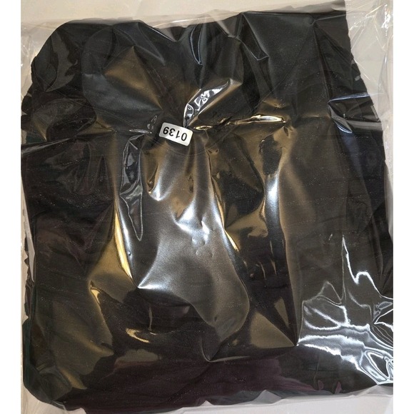 Women's Lily Rose Black 3/4 Sleeve Scoop Neck Braided Belt Mini Dress Sz Large - Picture 5 of 5